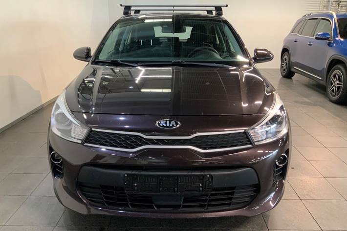 Brun Kia Rio fra 2018