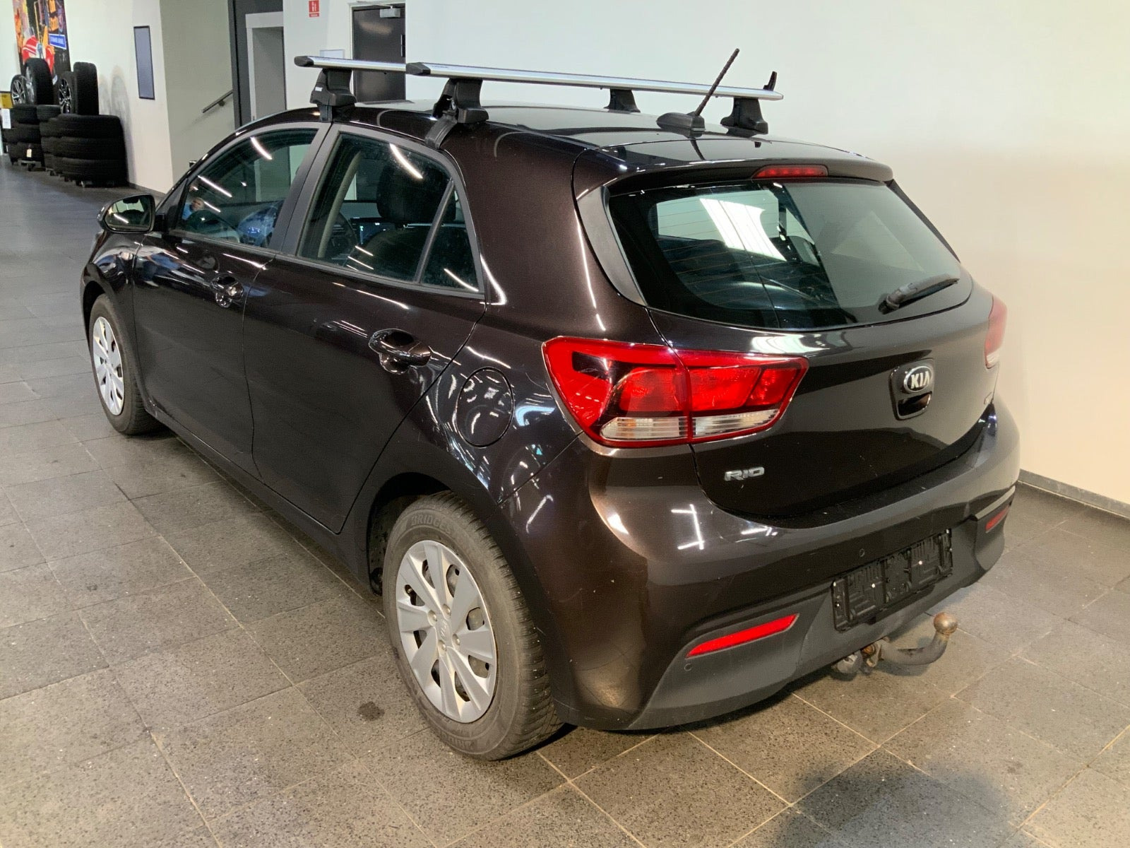 Brun Kia Rio fra 2018