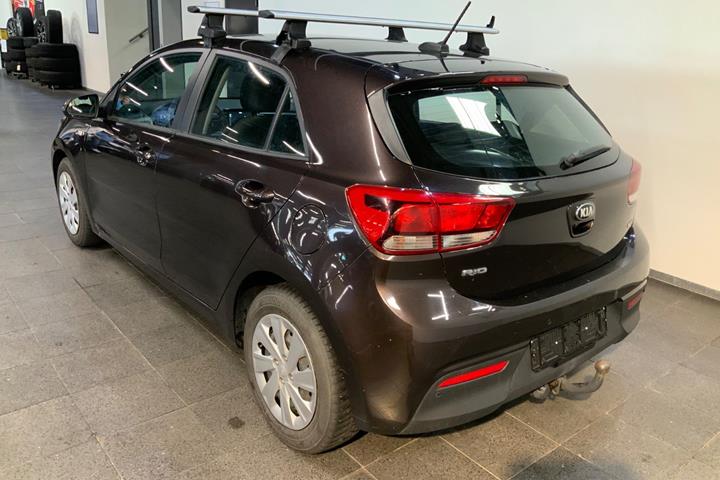 Brun Kia Rio fra 2018