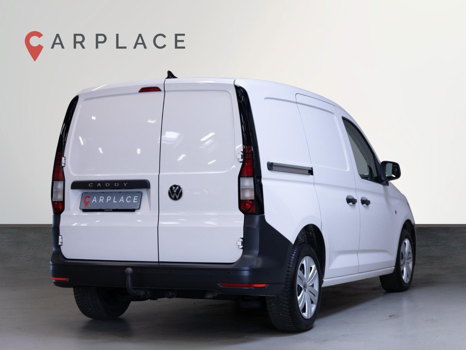 Hvid VW Caddy fra 2021