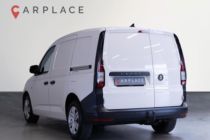 Hvid VW Caddy fra 2021