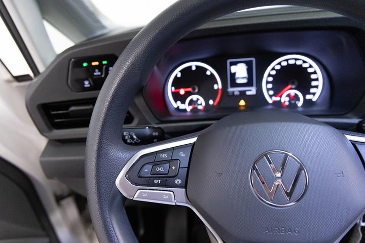 Hvid VW Caddy fra 2021