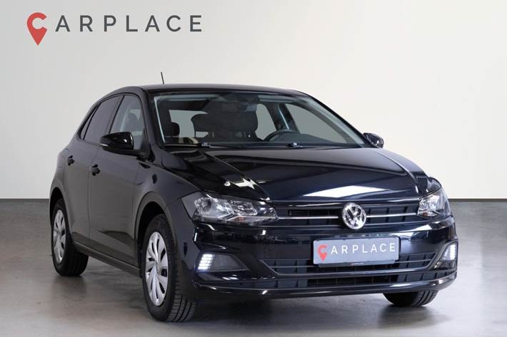 Sort VW Polo fra 2018