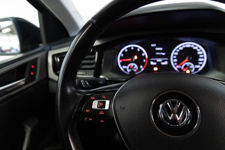Sort VW Polo fra 2018