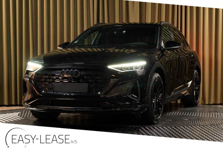 Sort Audi Q8 e-tron fra 2024
