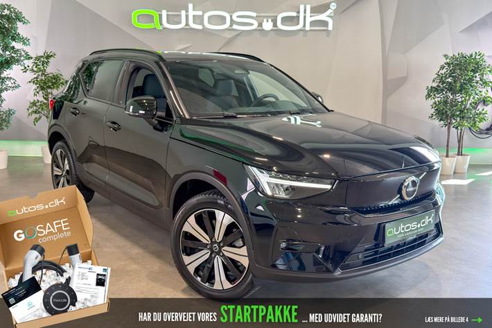 Sort Volvo XC40 fra 2023
