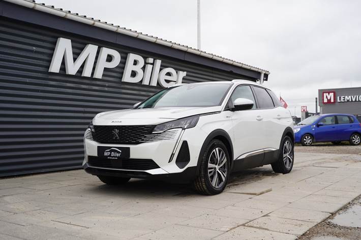 Hvid Peugeot 3008 fra 2021