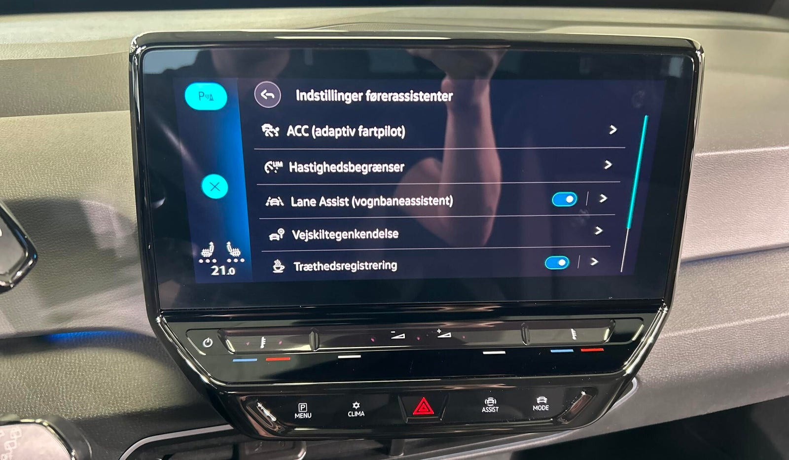 Grå VW ID.3 fra 2022