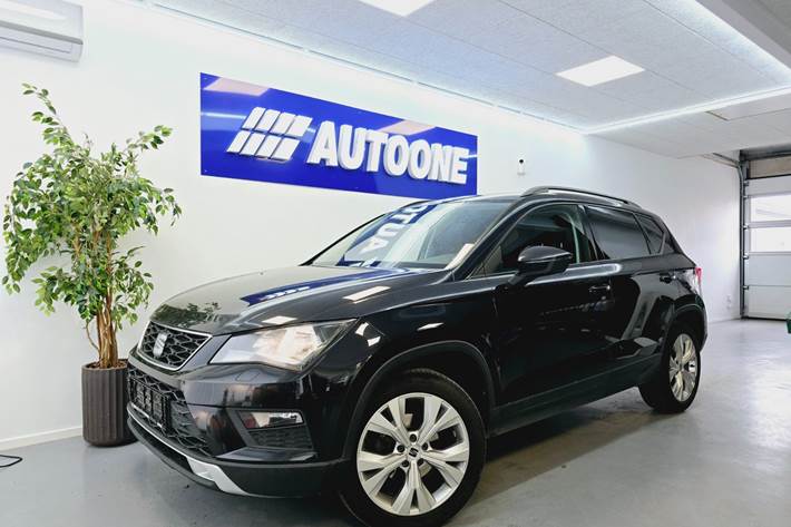 Sort Seat Ateca fra 2019 set udefra