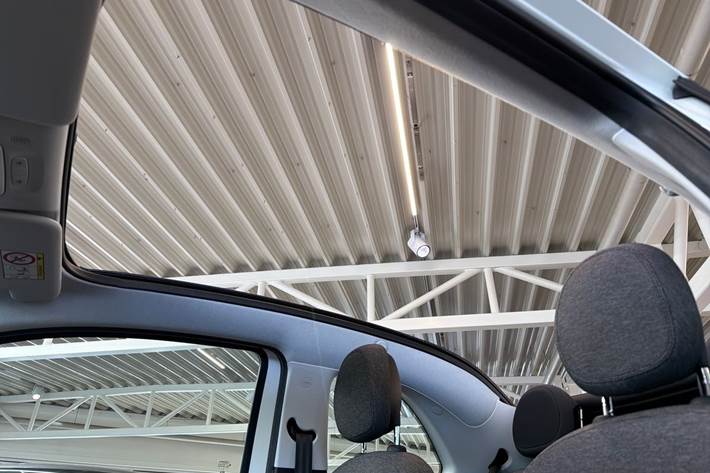 Hvid Fiat 500e fra 2022