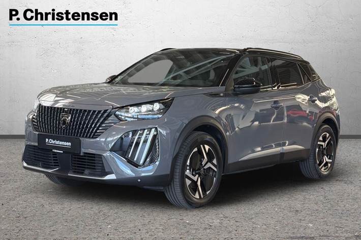 Grå Peugeot e-2008 fra 2025