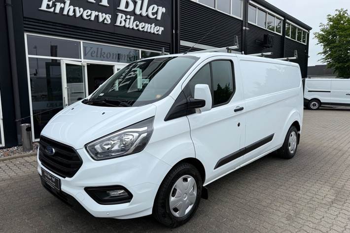 Hvid Ford Transit Custom 300 L2 fra 2019