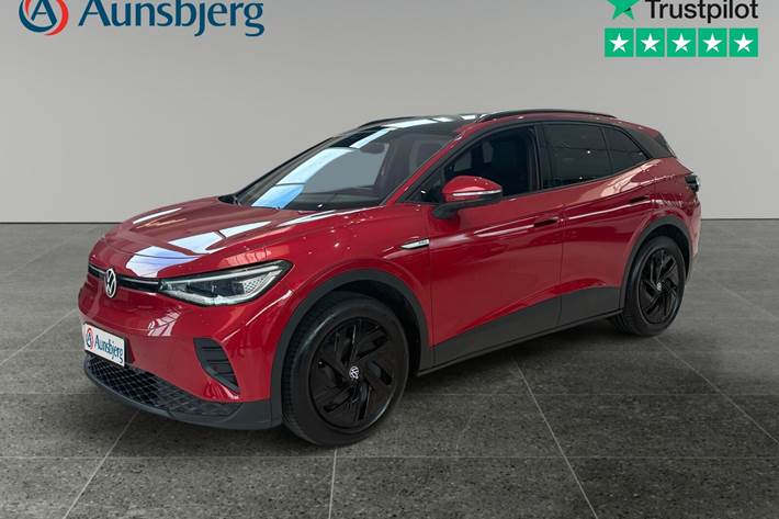 Rød VW ID.4 fra 2022