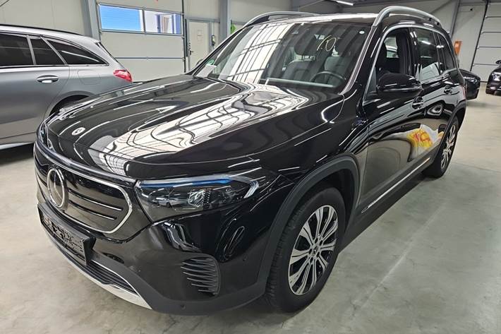 Sort Mercedes EQB250 fra 2023