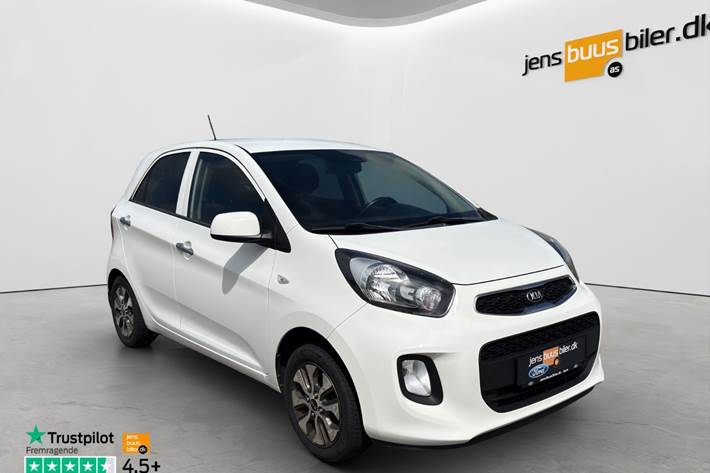 Hvid Kia Picanto fra 2016