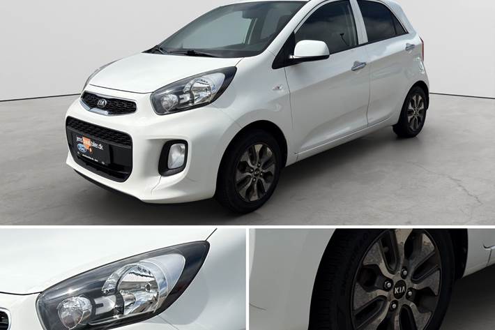 Hvid Kia Picanto fra 2016
