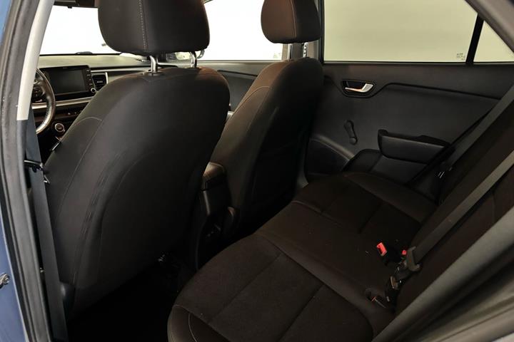 Blå Kia Rio fra 2019