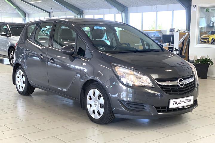 Grå Opel Meriva fra 2014