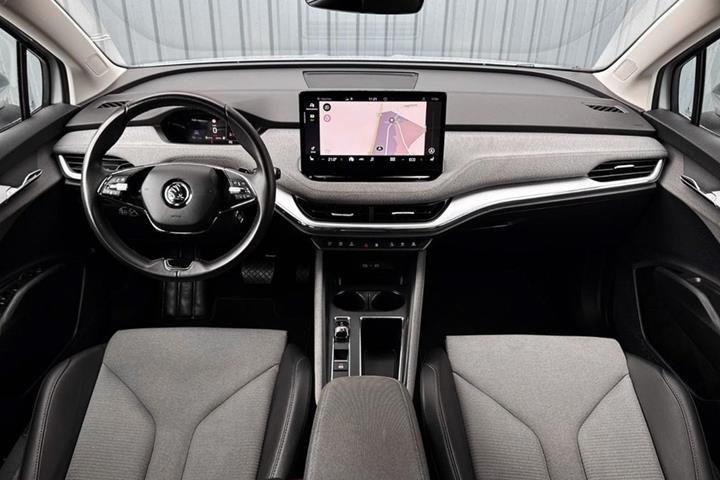Grøn Skoda Enyaq fra 2022