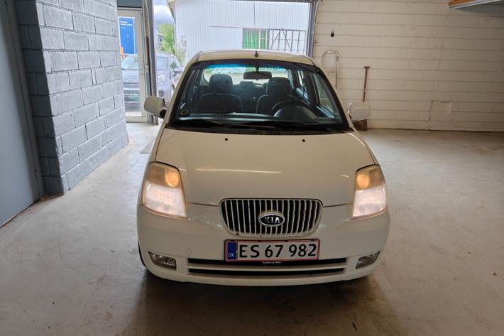 Gul Kia Picanto fra 2006