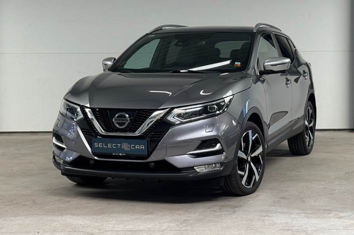 Grå Nissan Qashqai fra 2018