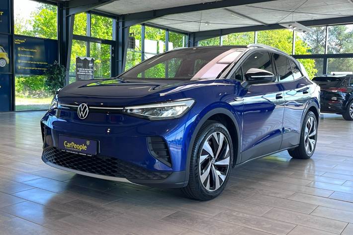 Blå VW ID.4 fra 2021