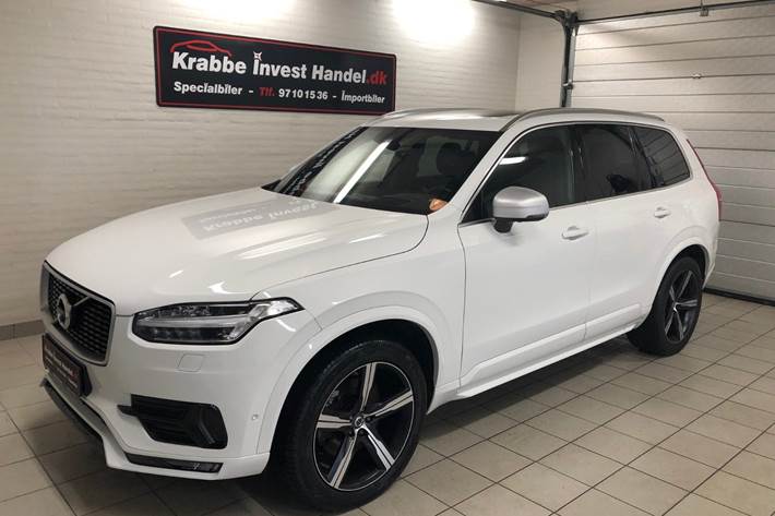 Hvid Volvo XC90 fra 2017