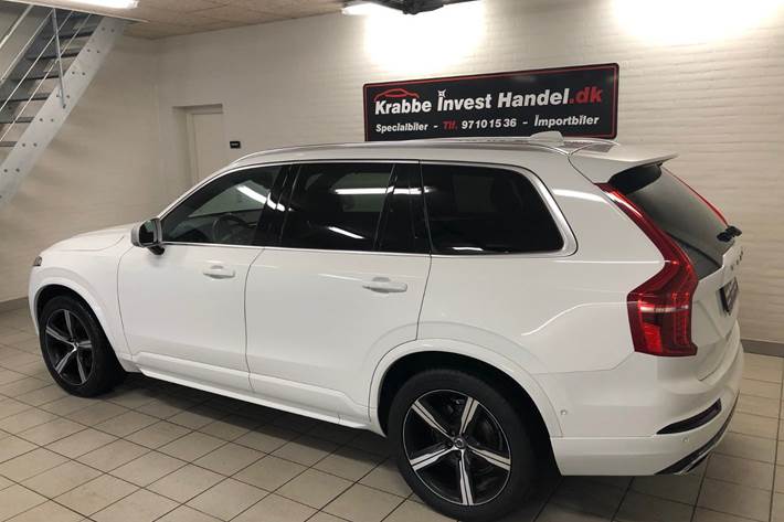 Hvid Volvo XC90 fra 2017