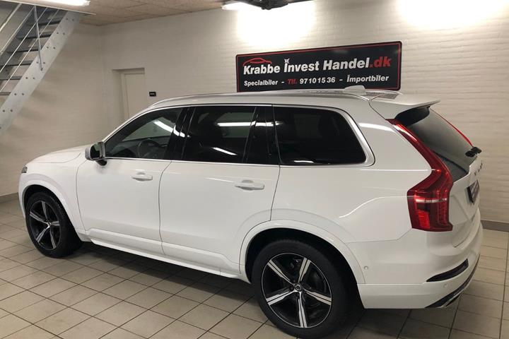 Hvid Volvo XC90 fra 2017