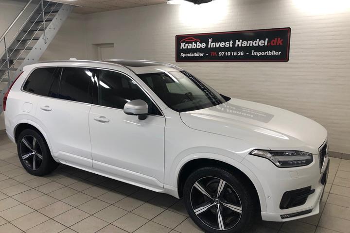Hvid Volvo XC90 fra 2017