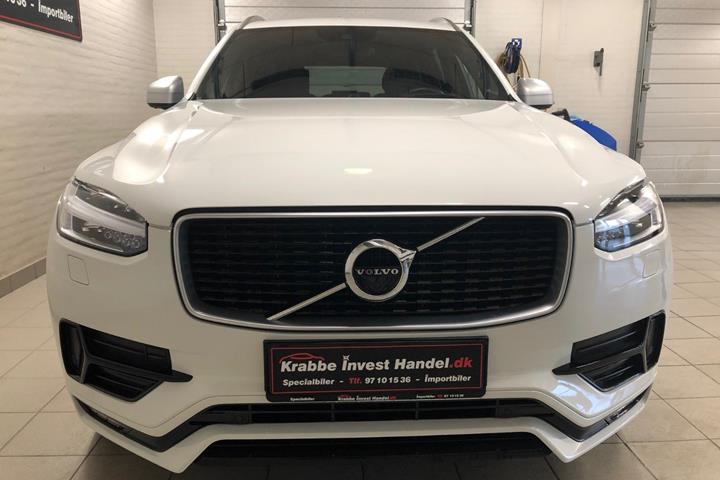 Hvid Volvo XC90 fra 2017