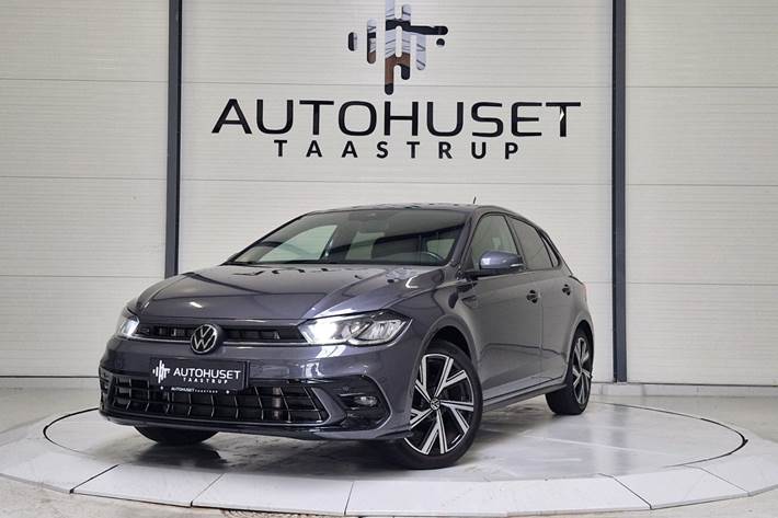 Grå VW Polo fra 2022