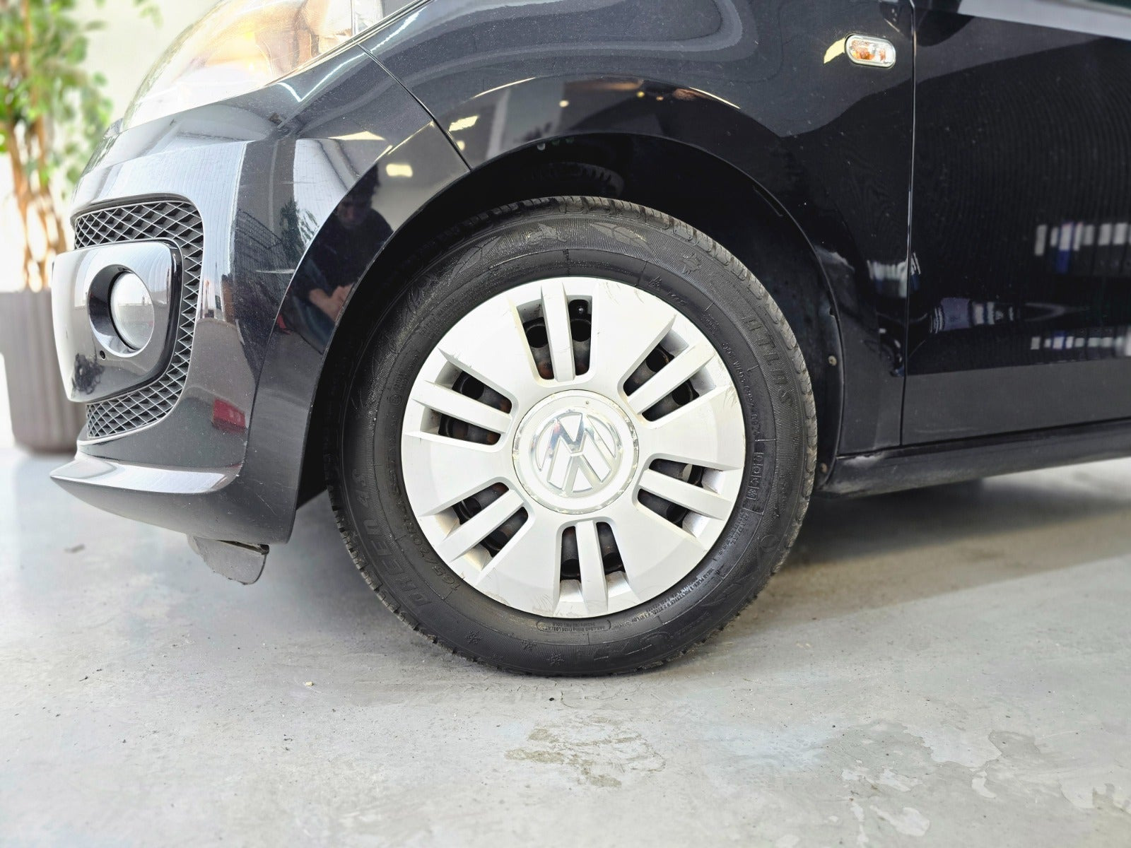 Grøn VW UP! fra 2014