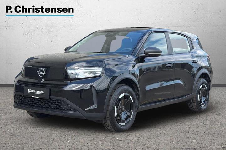 Sort Opel Frontera fra 2025 set udefra