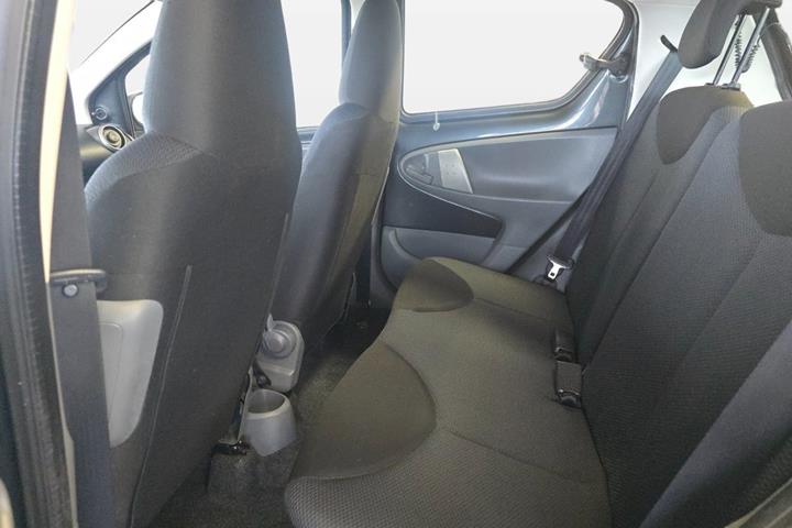 Sort Toyota Aygo fra 2008