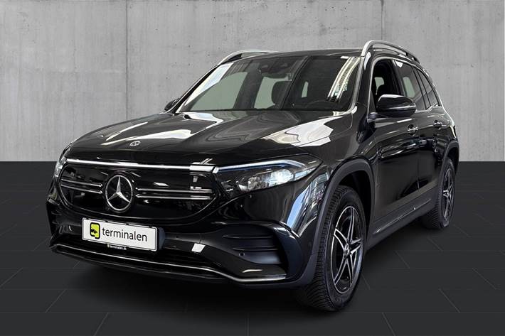 Sort Mercedes EQB250 fra 2023