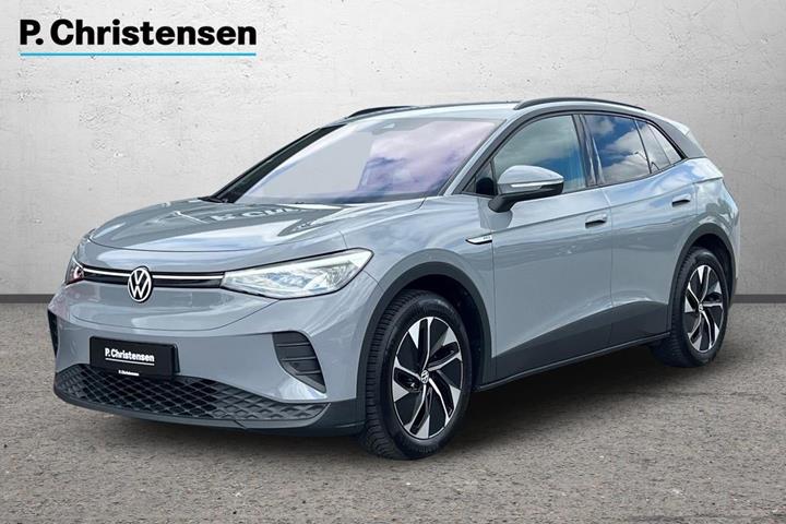 Grå VW ID.4 fra 2022 set udefra