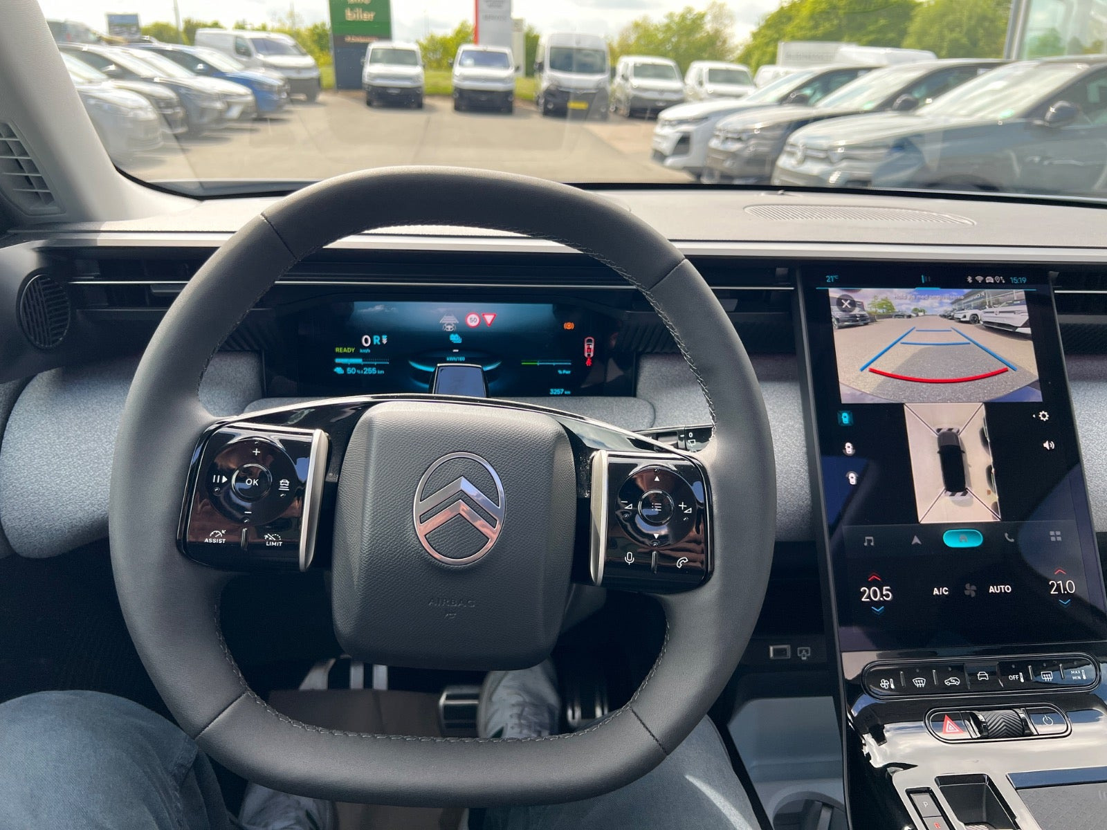 Hvid Citroën ë-C5 Aircross fra 2025
