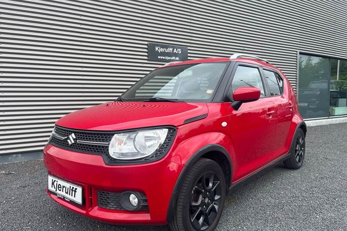 Rød Suzuki Ignis fra 2018