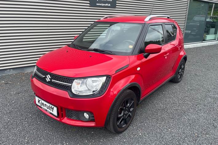 Rød Suzuki Ignis fra 2018