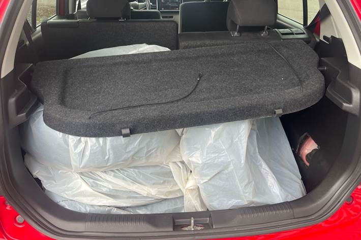 Rød Suzuki Ignis fra 2018