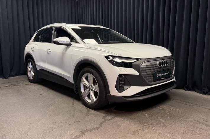 Hvid Audi Q4 fra 2022