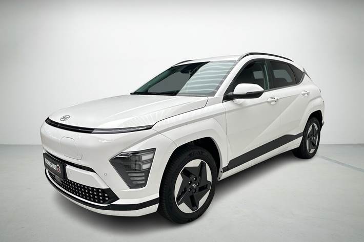 Hvid Hyundai Kona fra 2025