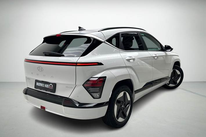 Hvid Hyundai Kona fra 2025
