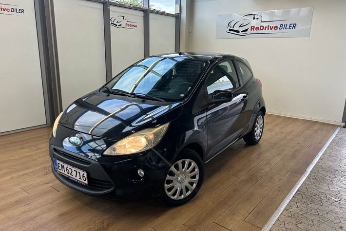 Sort Ford Ka fra 2009