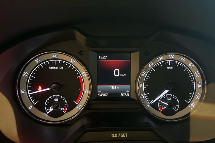 Hvid Skoda Octavia fra 2018