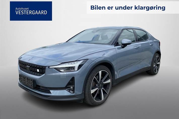 Grå Polestar 2 fra 2021