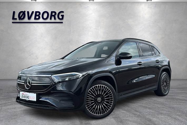 Sort Mercedes EQA250 fra 2022
