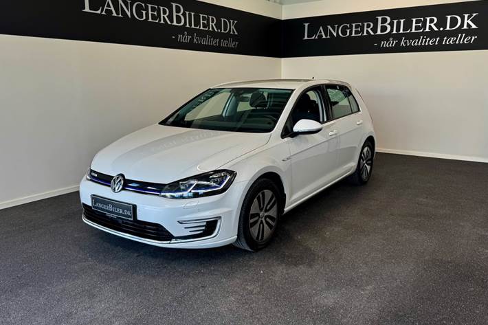 Hvid VW e-Golf VII fra 2021