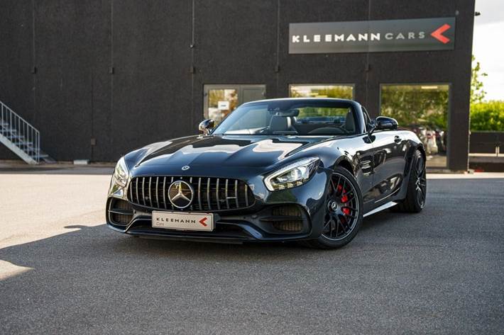 Sort Mercedes AMG GT C fra 2018